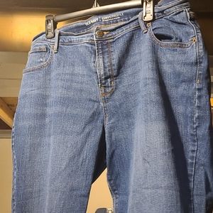 Old Navy curvy straight leg jeans 16 short